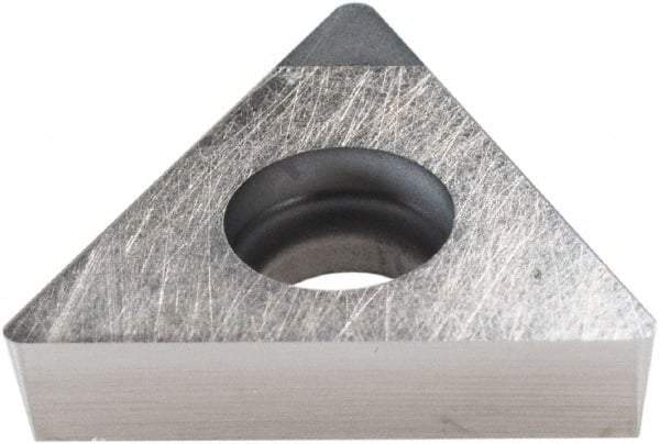 Komet - TOGX140305 Grade CBN57 CBN Boring Insert - Uncoated, 60° Triangle, 8° Relief Angle, 8.2mm Inscr Circle, 3mm Thick, 0.5mm Corner Radius - Apex Tool & Supply