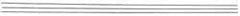Van Keuren - 80 TPI, 0.0125 Inch Pitch, 2 Inch Long, Thread Pitch Diameter Measuring Wire - 0.0072 Inch Nominal Best Wire Diameter, 0.0108 Inch Nominal Constant, 3 Pieces - Apex Tool & Supply