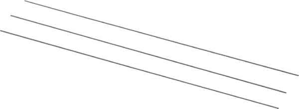 Van Keuren - 64 TPI, 1/64 Inch Pitch, 2 Inch Long, Thread Pitch Diameter Measuring Wire - 0.009 Inch Nominal Best Wire Diameter, 0.0135 Inch Nominal Constant, 3 Pieces - Apex Tool & Supply