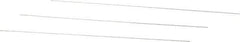 Van Keuren - 56 TPI, 0.0179 Inch Pitch, 2 Inch Long, Thread Pitch Diameter Measuring Wire - 0.0103 Inch Nominal Best Wire Diameter, 0.0155 Inch Nominal Constant, 3 Pieces - Apex Tool & Supply
