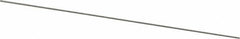 Van Keuren - 40 TPI, 0.025 Inch Pitch, 2 Inch Long, Thread Pitch Diameter Measuring Wire - 0.0144 Inch Nominal Best Wire Diameter, 0.0217 Inch Nominal Constant, 3 Pieces - Apex Tool & Supply