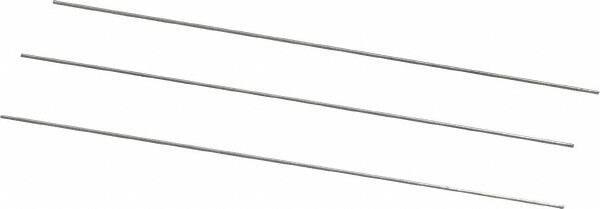 Van Keuren - 36 TPI, 0.0278 Inch Pitch, 2 Inch Long, Thread Pitch Diameter Measuring Wire - 0.016 Inch Nominal Best Wire Diameter, 0.0241 Inch Nominal Constant, 3 Pieces - Apex Tool & Supply