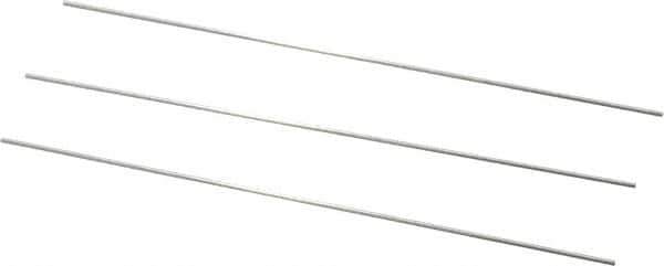 Van Keuren - 32 TPI, 1/32 Inch Pitch, 2 Inch Long, Thread Pitch Diameter Measuring Wire - 0.018 Inch Nominal Best Wire Diameter, 0.0271 Inch Nominal Constant, 3 Pieces - Apex Tool & Supply