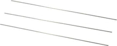 Van Keuren - 32 TPI, 1/32 Inch Pitch, 2 Inch Long, Thread Pitch Diameter Measuring Wire - 0.018 Inch Nominal Best Wire Diameter, 0.0271 Inch Nominal Constant, 3 Pieces - Apex Tool & Supply