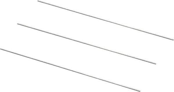 Van Keuren - 28 TPI, 0.0357 Inch Pitch, 2 Inch Long, Thread Pitch Diameter Measuring Wire - 0.0206 Inch Nominal Best Wire Diameter, 0.0309 Inch Nominal Constant, 3 Pieces - Apex Tool & Supply