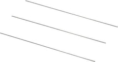 Van Keuren - 28 TPI, 0.0357 Inch Pitch, 2 Inch Long, Thread Pitch Diameter Measuring Wire - 0.0206 Inch Nominal Best Wire Diameter, 0.0309 Inch Nominal Constant, 3 Pieces - Apex Tool & Supply