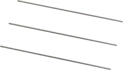 Van Keuren - 20 TPI, 0.05 Inch Pitch, 2 Inch Long, Thread Pitch Diameter Measuring Wire - 0.0289 Inch Nominal Best Wire Diameter, 0.0433 Inch Nominal Constant, 3 Pieces - Apex Tool & Supply