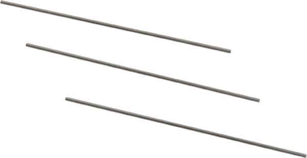Van Keuren - 18 TPI, 0.0556 Inch Pitch, 2 Inch Long, Thread Pitch Diameter Measuring Wire - 0.0321 Inch Nominal Best Wire Diameter, 0.0481 Inch Nominal Constant, 3 Pieces - Apex Tool & Supply