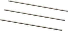 Van Keuren - 12 TPI, 0.0833 Inch Pitch, 2 Inch Long, Thread Pitch Diameter Measuring Wire - 0.0481 Inch Nominal Best Wire Diameter, 0.0722 Inch Nominal Constant, 3 Pieces - Apex Tool & Supply