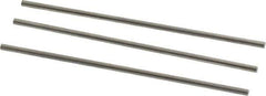 Van Keuren - 11 TPI, 0.0909 Inch Pitch, 2 Inch Long, Thread Pitch Diameter Measuring Wire - 0.0525 Inch Nominal Best Wire Diameter, 0.0787 Inch Nominal Constant, 3 Pieces - Apex Tool & Supply
