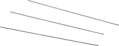 Van Keuren - 0.7mm Pitch, 1-1/2 Inch Long, Thread Pitch Diameter Measuring Wire - 0.4mm Nominal Best Wire Diameter, 0.0239 Inch Nominal Constant, 3 Pieces - Apex Tool & Supply