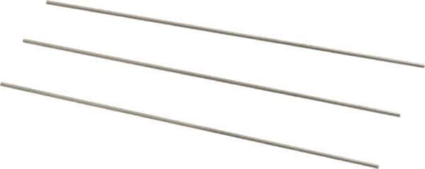 Van Keuren - 1mm Pitch, 1-1/2 Inch Long, Thread Pitch Diameter Measuring Wire - 0.58mm Nominal Best Wire Diameter, 0.0341 Inch Nominal Constant, 3 Pieces - Apex Tool & Supply