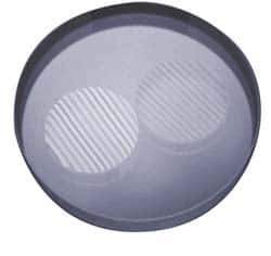 Van Keuren - 2" Diam, 5/8" Thick, Single Surface Optical Flat - Reference Grade, Accurate to 0.000001", Fused Quartz - Apex Tool & Supply
