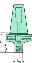 A392.45EH-40 20 060 Cat-V To Coromant EH Adaptor - Apex Tool & Supply