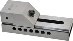 Interstate - 2-1/2" Jaw Width, 3-3/8" Jaw Opening Capacity, 1-1/4" Jaw Height, Toolmaker's Vise - Flat Jaw, 0.0002" Parallelism, 0.0002" Squareness, 7" OAL x 2-1/2" OAH - Apex Tool & Supply