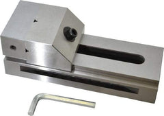 Interstate - 3-1/2" Jaw Width, 4-7/8" Jaw Opening Capacity, 1-9/16" Jaw Height, Toolmaker's Vise - Flat Jaw, 0.0002" Parallelism, 0.0002" Squareness, 9-1/4" OAL x 3.3" OAH - Apex Tool & Supply
