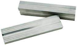 Wilton - 4" Jaw Width, Aluminum, Vise Jaw Cap - Magnetic Attachment - Apex Tool & Supply