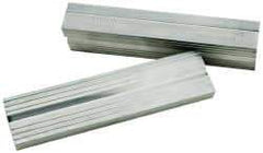 Wilton - 4" Jaw Width, Aluminum, Vise Jaw Cap - Magnetic Attachment - Apex Tool & Supply