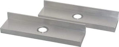 Wilton - 4-1/2" Jaw Width, Rubber Covered Aluminum, Vise Jaw Cap - Magnetic Attachment - Apex Tool & Supply
