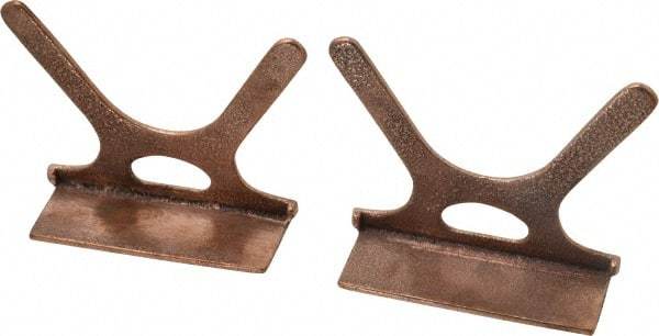 Wilton - 3-1/2" Jaw Width, Copper, Vise Jaw Cap - Apex Tool & Supply