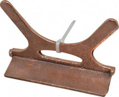 Wilton - 4-1/2" Jaw Width, Copper, Vise Jaw Cap - Apex Tool & Supply