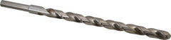 Michigan Drill - 41/64" Drill, 118° Point, High Speed Steel Silver Deming & Reduced Shank Drill Bit - Oxide Finish, 12" OAL, Straight Shank, 9" Flute Length, Right Hand Cut, Standard Point, Spiral Flute, Regular Spiral - Apex Tool & Supply