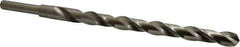 Michigan Drill - 45/64" Drill, 118° Point, High Speed Steel Silver Deming & Reduced Shank Drill Bit - Oxide Finish, 12" OAL, Straight Shank, 9" Flute Length, Right Hand Cut, Standard Point, Spiral Flute, Regular Spiral - Apex Tool & Supply