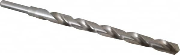 Michigan Drill - 23/32" Drill, 118° Point, High Speed Steel Silver Deming & Reduced Shank Drill Bit - Apex Tool & Supply