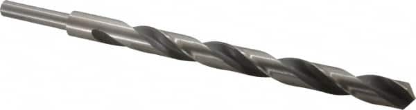 Michigan Drill - 49/64" Drill, 118° Point, High Speed Steel Silver Deming & Reduced Shank Drill Bit - Apex Tool & Supply