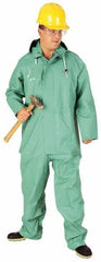 OnGuard - Size S, Green, Chemical Coverall - 1 Pocket, Open Ankle, Open Wrist - Apex Tool & Supply