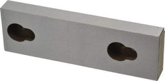 Kurt - 5.969" Wide x 1.88" High x 0.725" Thick, Step Vise Jaw - Steel, Fixed Jaw, Compatible with 6" Vises - Apex Tool & Supply