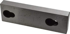 Kurt - 5.969" Wide x 1.88" High x 0.725" ThickFlat/No Step Vise Jaw - Steel, Fixed Jaw, Compatible with 6" Vises - Apex Tool & Supply