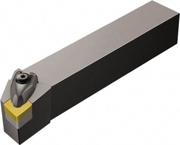 Sandvik Coromant - DCLN, Right Hand Cut, -5° Lead Angle, 25mm Shank Height x 25mm Shank Width, Negative Rake Indexable Turning Toolholder - 150mm OAL, CNMG 16 06 12 Insert Compatibility, Series T-Max P - Apex Tool & Supply