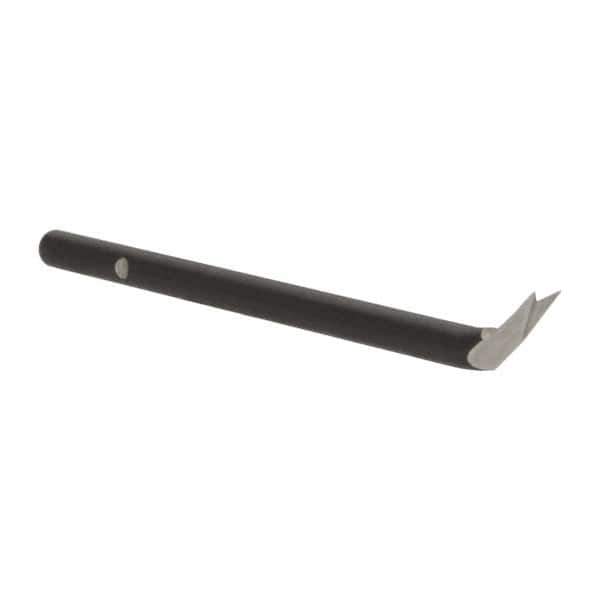 Shaviv - E Bi-Directional High Speed Steel Deburring Scraper Blade - Use on Hole Back-Edge, Sheet & Straight Edge Surfaces, Reversible, Adjustable - Apex Tool & Supply