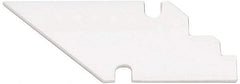 Shaviv - Ceramic Deburring Scraper - 2-1/8" Blade Length - Apex Tool & Supply