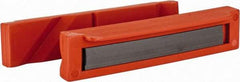 Flexbar - 5" Jaw Width, Nylon, Bowed Vise Jaw Cap - Magnetic Attachment - Apex Tool & Supply