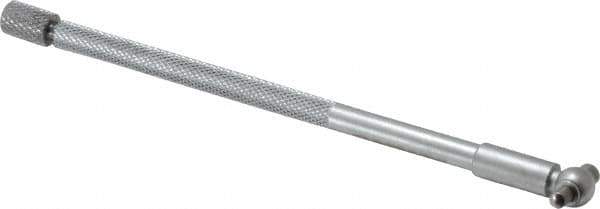 SPI - 5/16 to 1/2 Inch, 5-7/8 Inch Overall Length, Telescoping Gage - 4 Inch Long Handle, Hardened Tool Steel, Satin Chrome Finish - Apex Tool & Supply