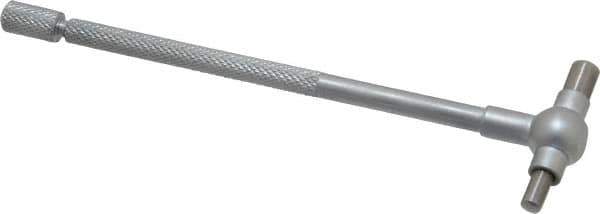 SPI - 3/4 to 1-1/4 Inch, 4.4 Inch Overall Length, Telescoping Gage - 4 Inch Long Handle, Hardened Tool Steel, Satin Chrome Finish - Apex Tool & Supply