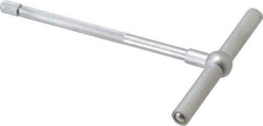 SPI - 3-1/2 to 6 Inch, 5-7/8 Inch Overall Length, Telescoping Gage - 5 Inch Long Handle, Hardened Tool Steel, Satin Chrome Finish - Apex Tool & Supply