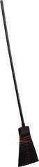 PRO-SOURCE - 56" OAL Polypropylene Bristle Corn Broom - Plastic-Coated Metal Handle - Apex Tool & Supply