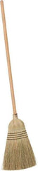 PRO-SOURCE - 60" OAL Corn Bristle Broom - Wood Handle - Apex Tool & Supply
