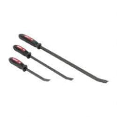 Mayhew - 3 Piece Screwdriver Pry Bar Set - 1/2" Head Width, Includes 12, 17 & 25" Lengths - Apex Tool & Supply