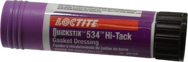 Loctite - 19 g Stick Purple Polyurethane Gasket Sealant - 300.2°F Max Operating Temp, 24 hr Full Cure Time, Series 534 - Apex Tool & Supply