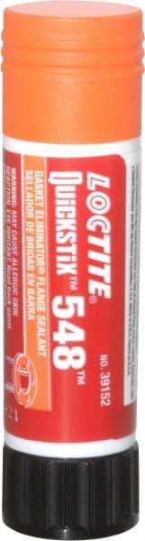 Loctite - 19 g Stick Orange Polyurethane Gasket Sealant - 300.2°F Max Operating Temp, 24 hr Full Cure Time, Series 548 - Apex Tool & Supply