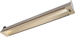 TPI - 46" Long x 5-1/2" Wide x 3-3/8" High, 120 Volt, Infrared Suspended Heater - Apex Tool & Supply