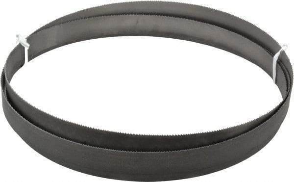 Lenox - 10 to 14 TPI, 9' 7-1/2" Long x 1" Wide x 0.035" Thick, Welded Band Saw Blade - Bi-Metal, Toothed Edge, Modified Raker Tooth Set, Flexible Back, Contour Cutting - Apex Tool & Supply