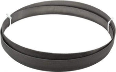 Lenox - 10 to 14 TPI, 9' 7-1/2" Long x 1" Wide x 0.035" Thick, Welded Band Saw Blade - Bi-Metal, Toothed Edge, Modified Raker Tooth Set, Flexible Back, Contour Cutting - Apex Tool & Supply