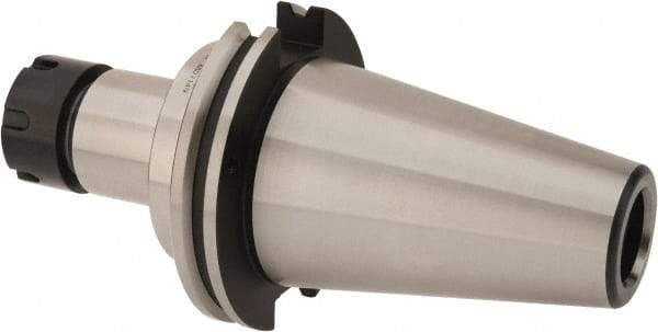 Parlec - 1mm to 16mm Capacity, 4.12" Projection, CAT50 Taper Shank, ER25 Collet Chuck - 8.12" OAL - Exact Industrial Supply