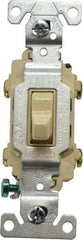 Cooper Wiring Devices - 2 Pole, 120 to 277 VAC, 20 Amp, Commercial Grade, Toggle, Wall and Dimmer Light Switch - Fluorescent - Apex Tool & Supply