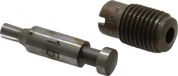 Roper Whitney - 5/32" Round Punch & Die Set - 1-3/4" Deep, for Use with Roper Whitney #5 Set (MSC #09271024) - Apex Tool & Supply